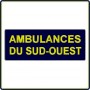 Dossard Personnalisable Brodé marine jaune
